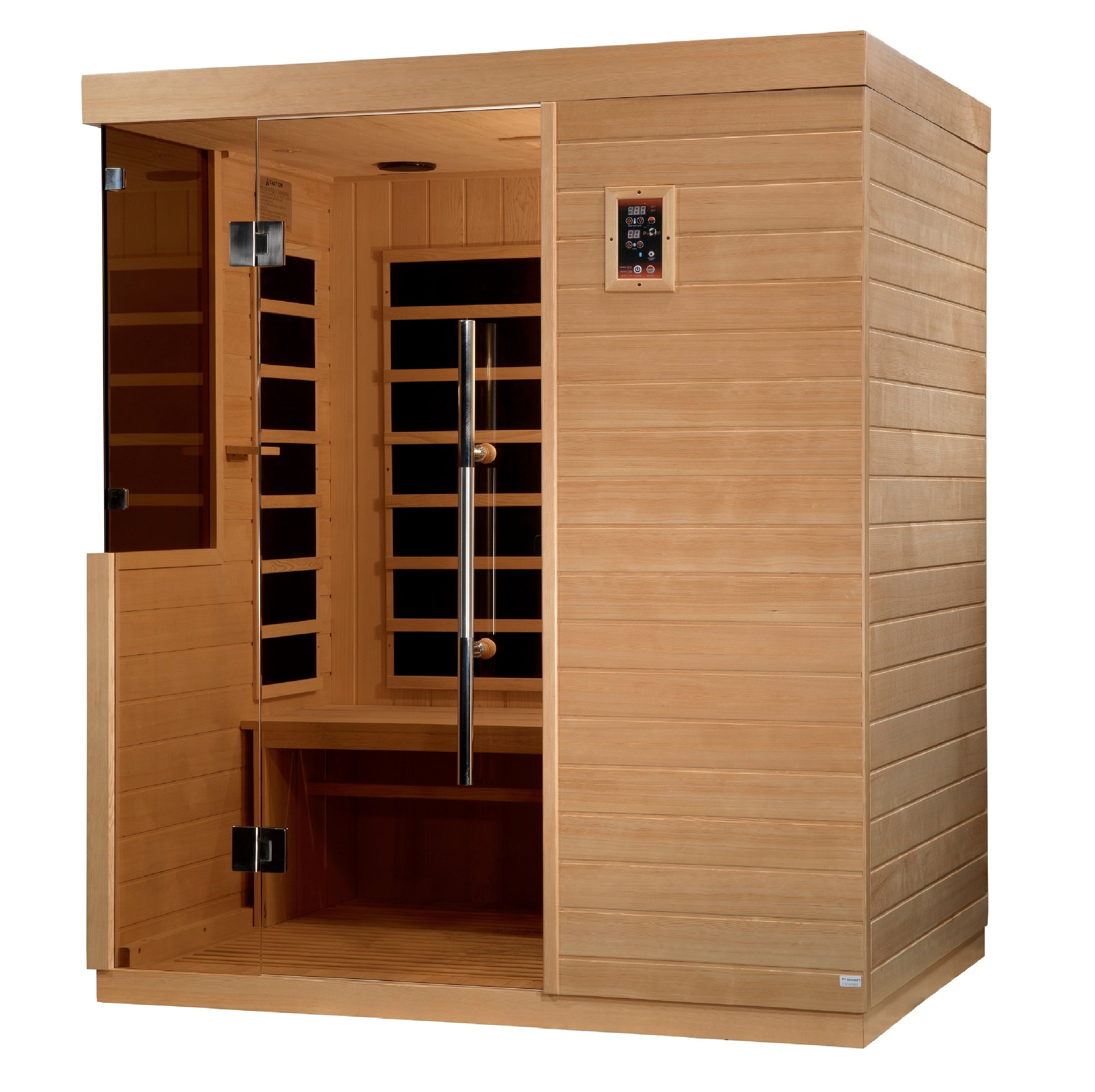 Bilbao 3 Person Ultra Low EMF FAR Infrared Sauna