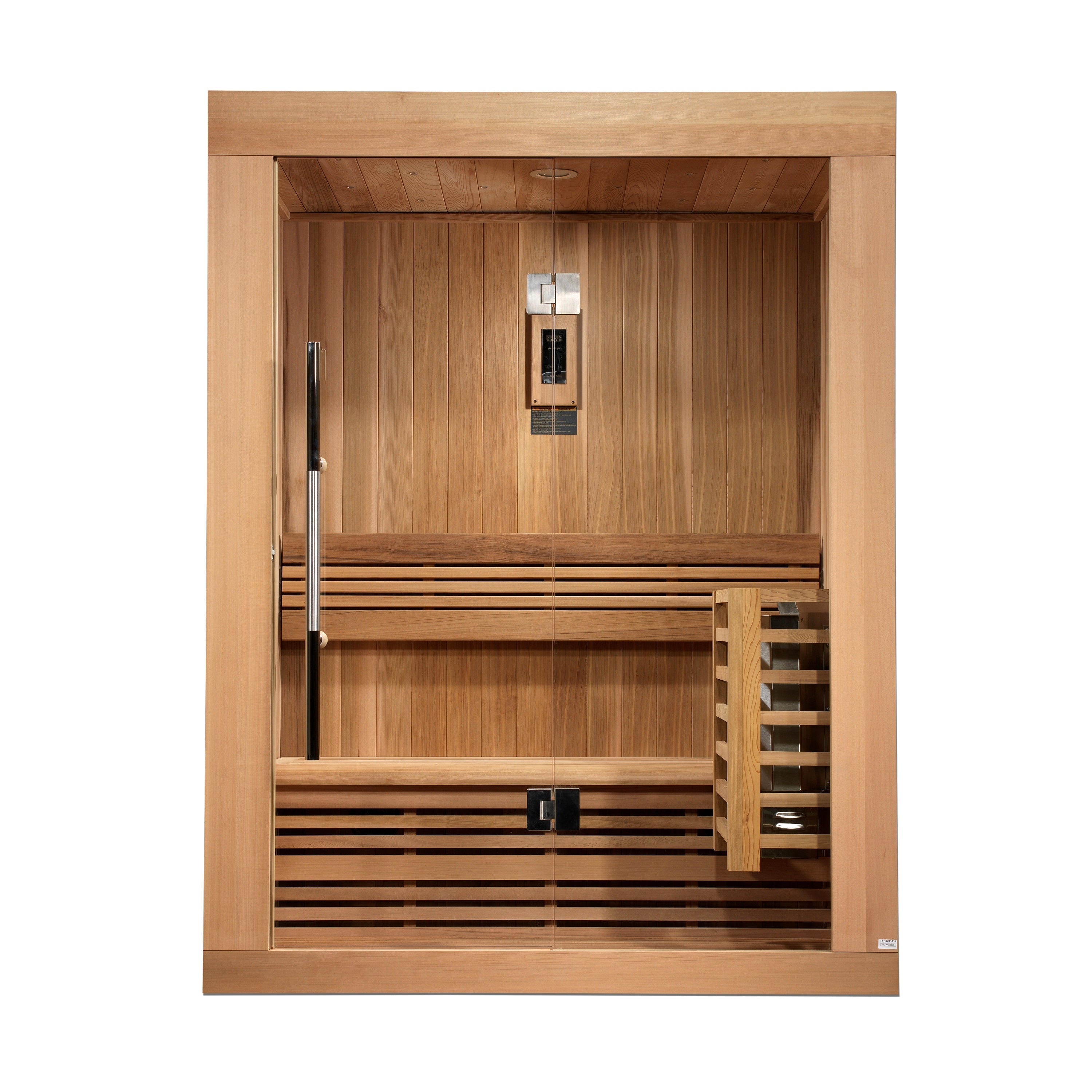 Golden Designs "Sundsvall Edition" 2 Person Traditional Steam Sauna - Canadian Red Cedar