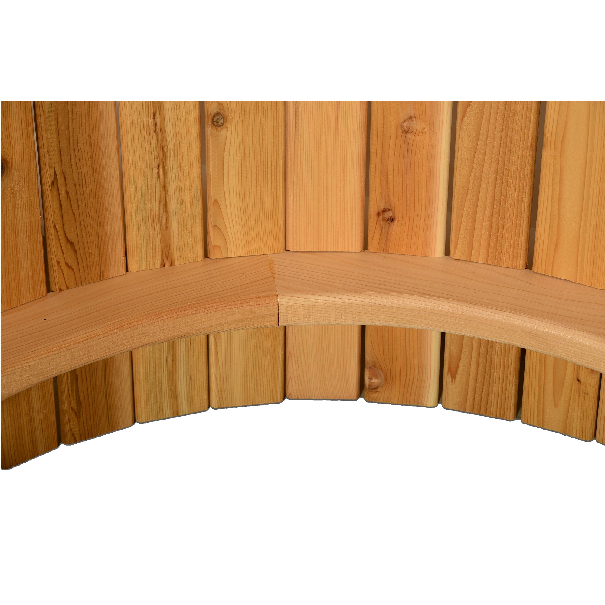 ALEKO Ellipse Curved Rinse Outdoor Shower