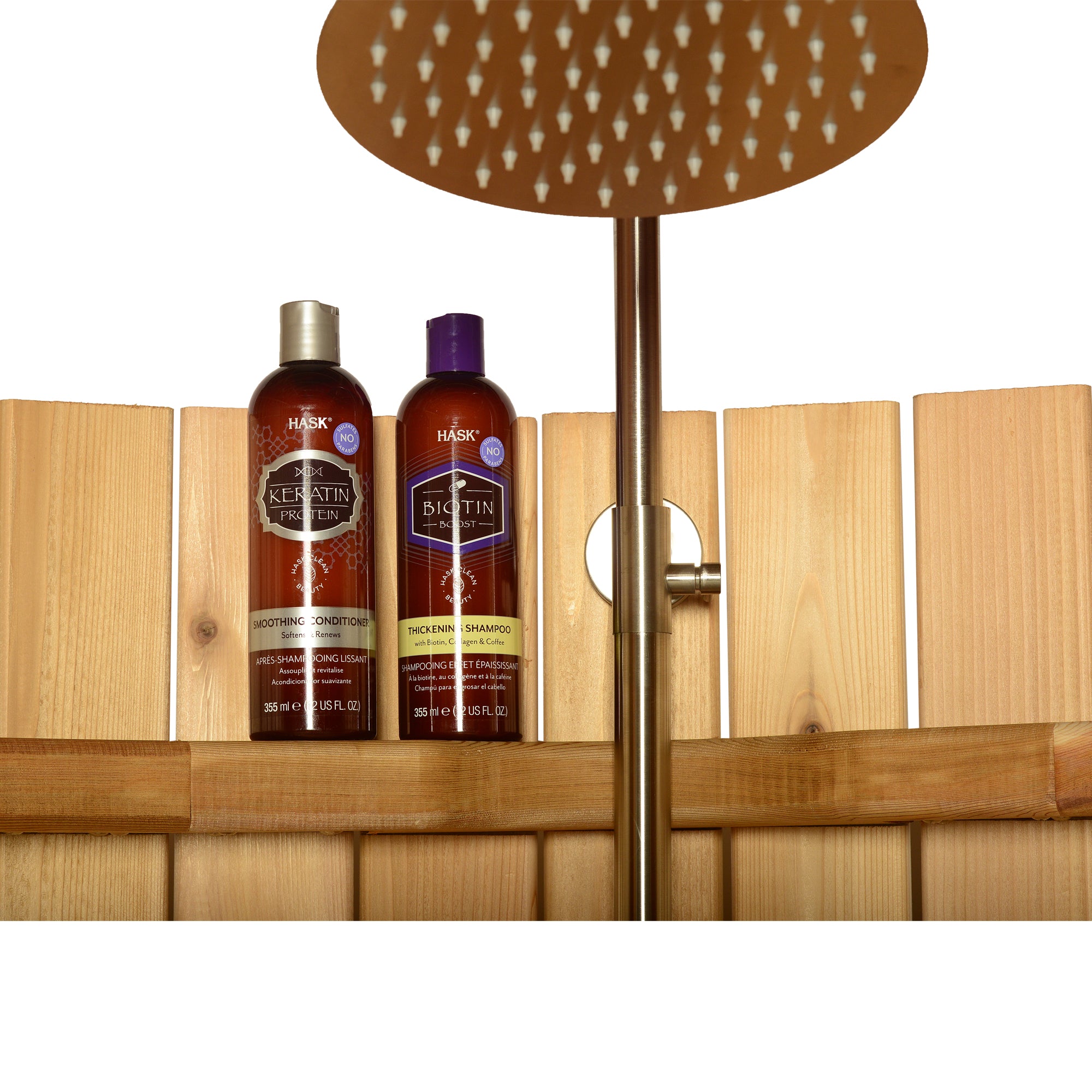 ALEKO Ellipse Curved Rinse Outdoor Shower