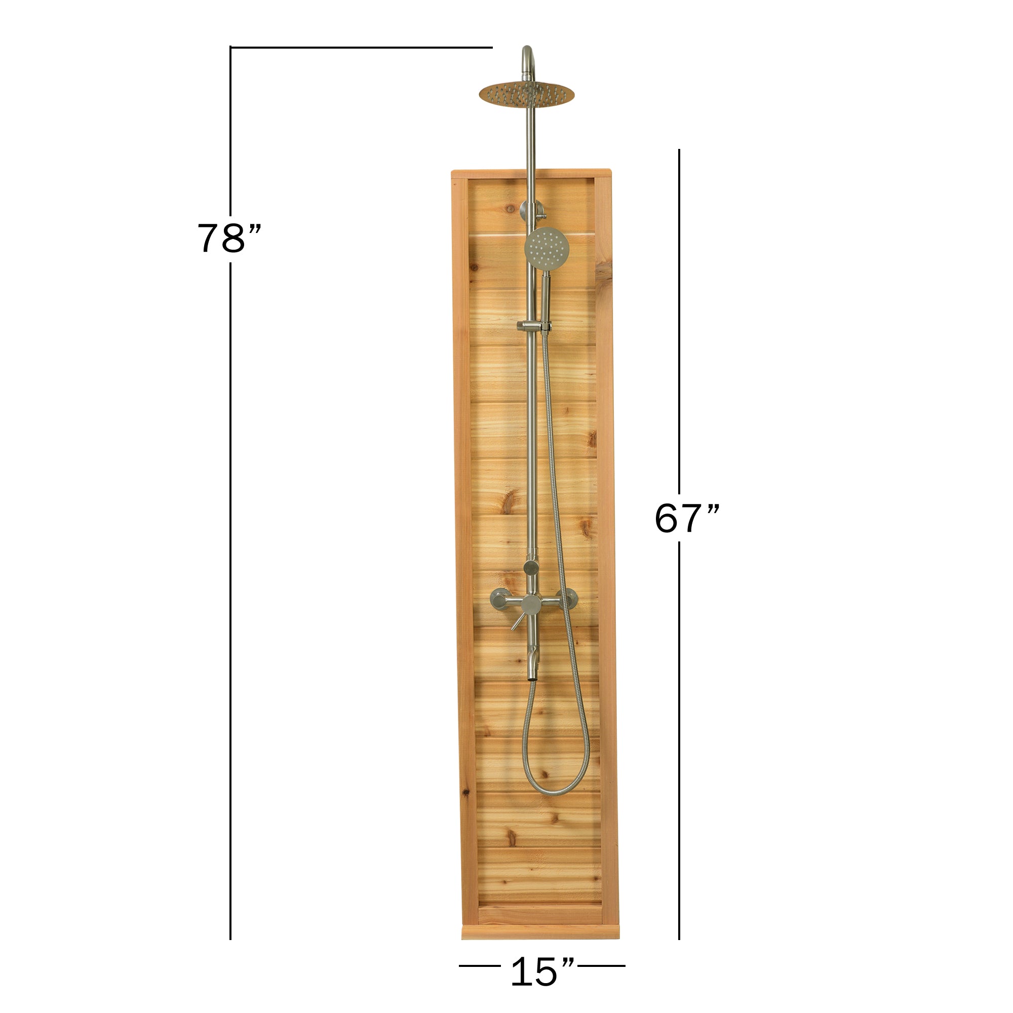 Rinse Tower Outdoor Shower