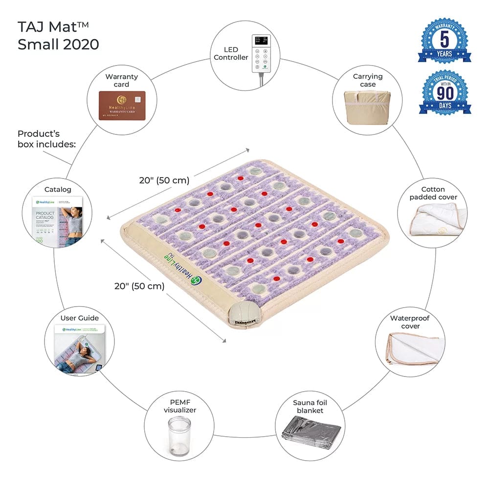 TAJ-Mat Small 2020 Firm - Photon PEMF InfraMat Pro by Healthyline